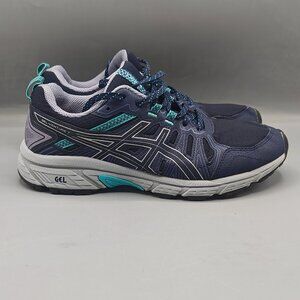 ASICS GEL-VENTURE 7 Women's Size 9 Wide Running Sneakers Blue Purple 1012A477